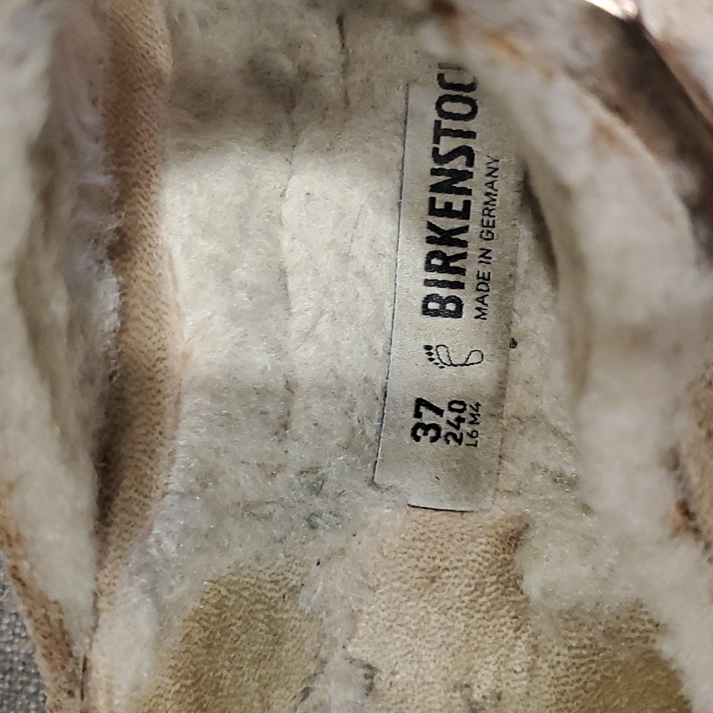 Birkenstock Arizona woman's tan double straps sandals Suze 37 us 6 - Picture 7 of 13